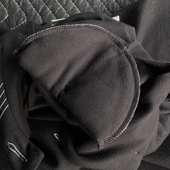 Drapers & Damons Jacket Womens Petite Extra Large XL Black White Button Up - Picture 4 of 11